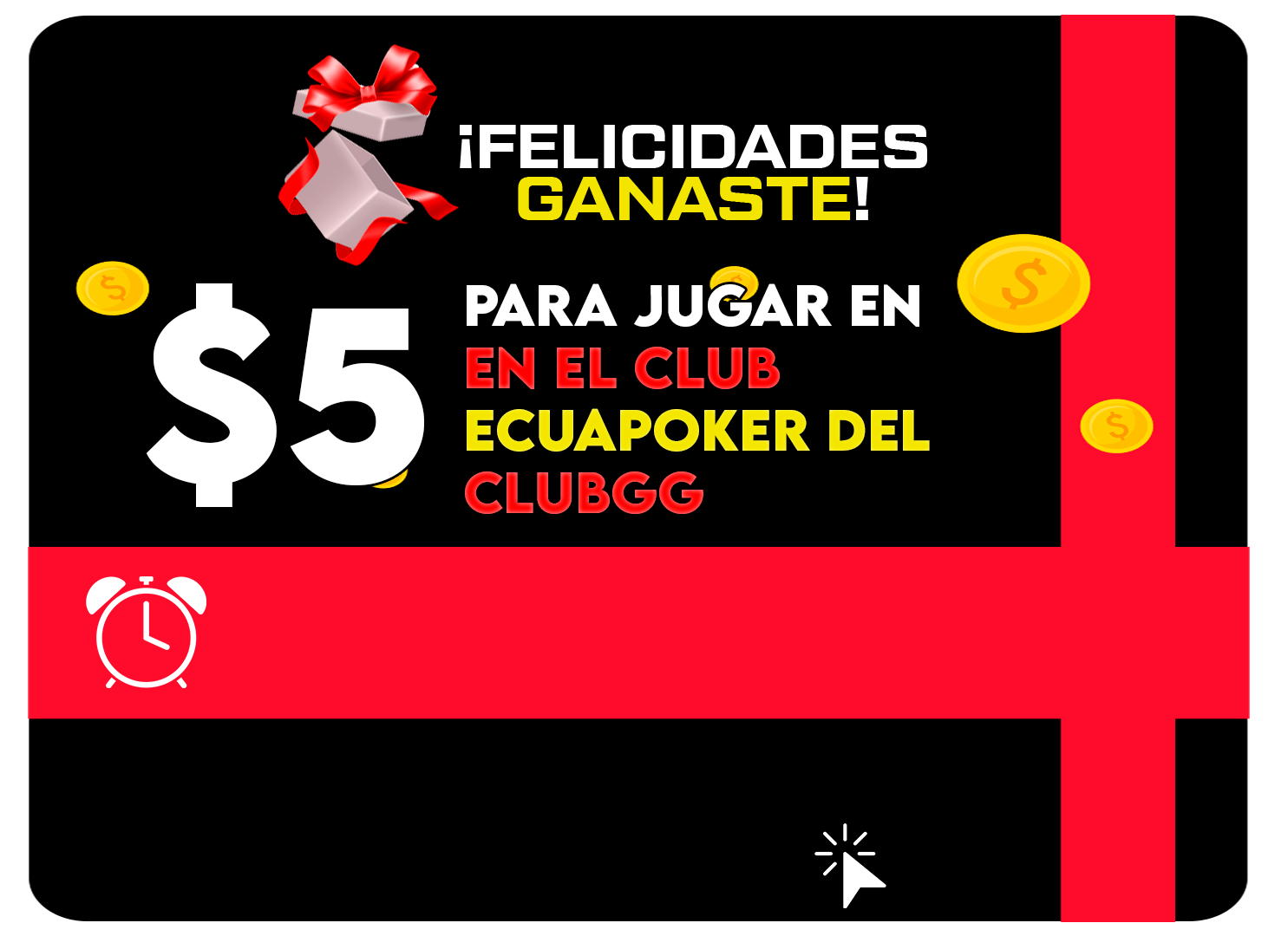 ¡Felicidades Ganaste!